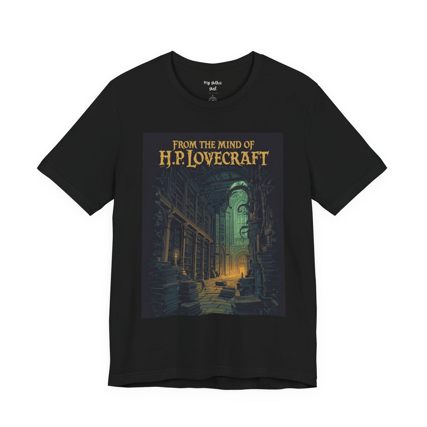 "From The Mind Of H.P. Lovecraft" Gothic Literary Library T-Shirt