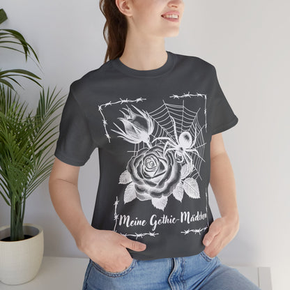 Gothic T-Shirts for Women & Men "Meine Gothic-Mädchen" Dark Aesthetic & Alternative Tees – My Gothic Girl