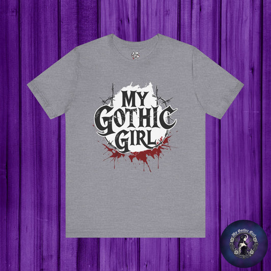 My Gothic Girl Graphic Poetic Goth Graphic Tee – My Gothic Girl