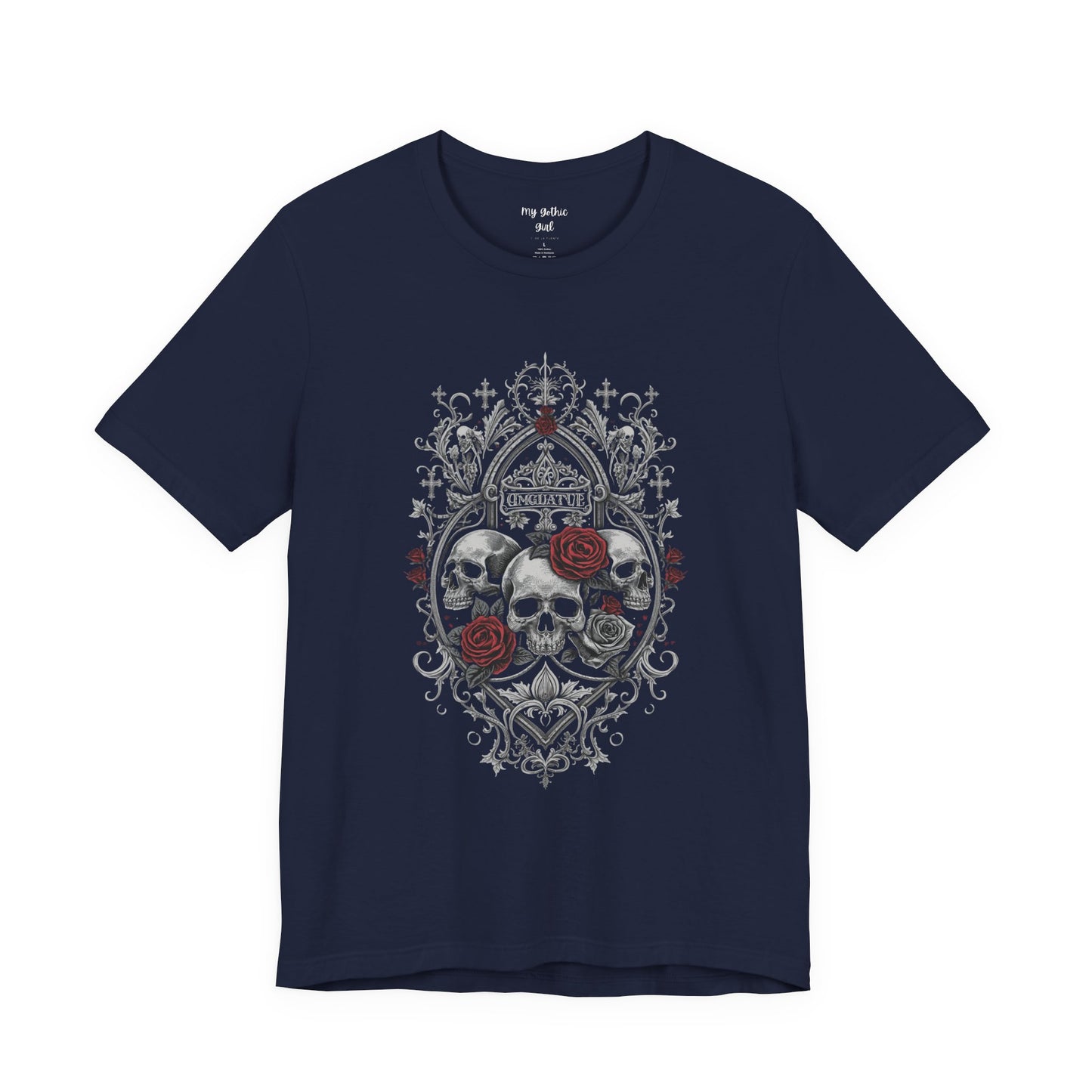 Skull & Roses Gothic Tee