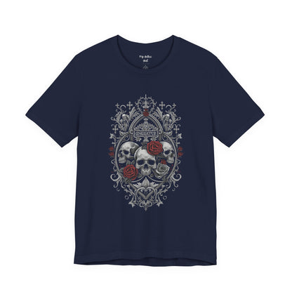 Skull & Roses Gothic Tee