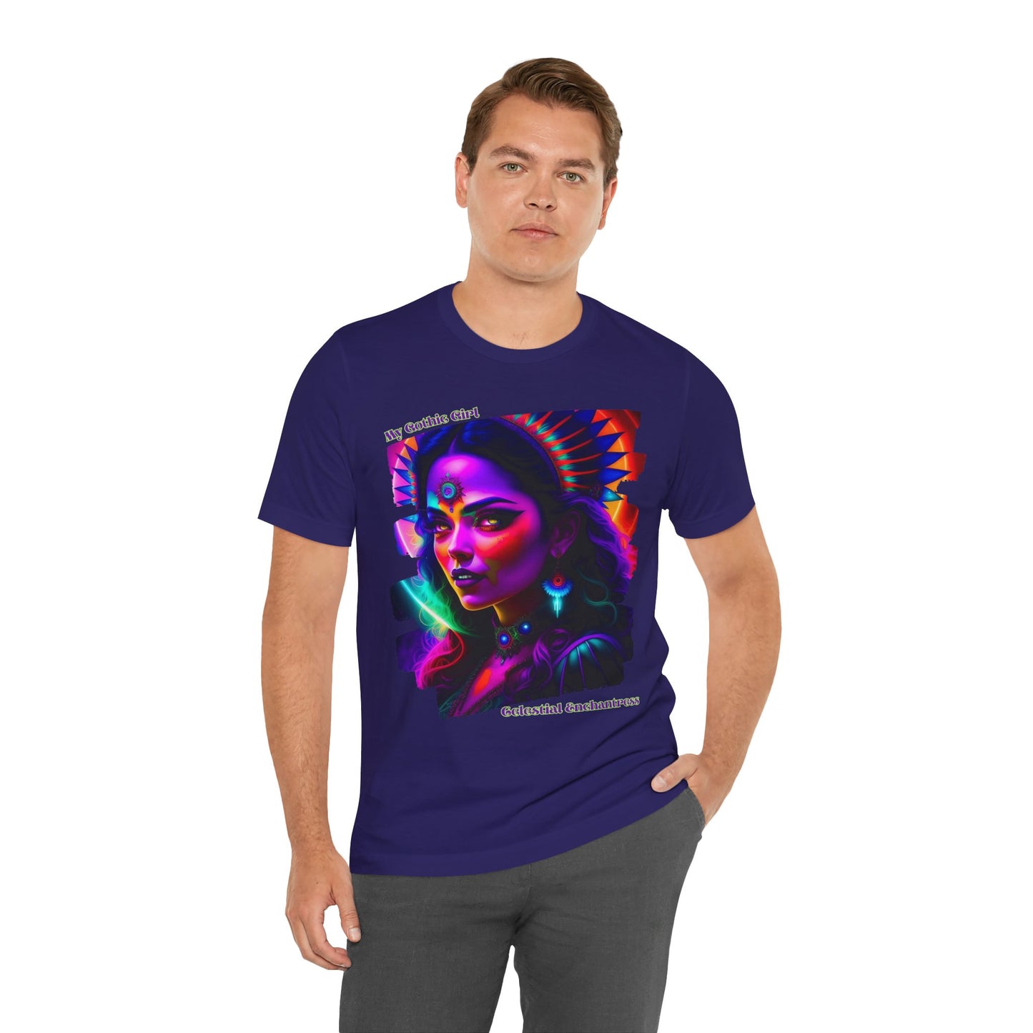 Celestial Enchantress Poetic Goth Graphic Tee – My Gothic Girl