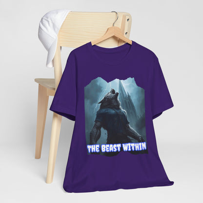 My Gothic Girl "The Beast Within" Graphic T-Shirt Unisex Gothic Dark Fashion Casual Wear