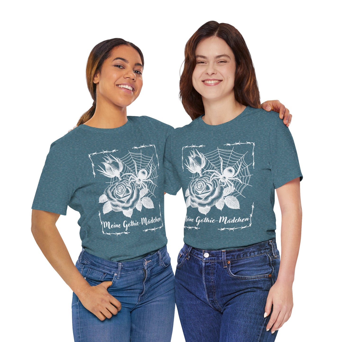 Gothic T-Shirts for Women & Men "Meine Gothic-Mädchen" Dark Aesthetic & Alternative Tees – My Gothic Girl