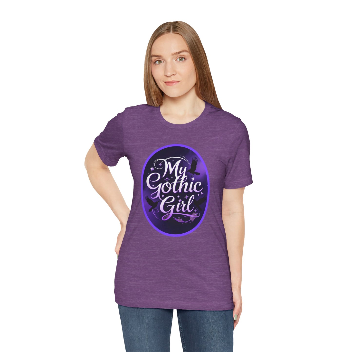 My Gothic Girl Poetic Goth Graphic Tee – Dark Alt Aesthetic Streetwear Fashion