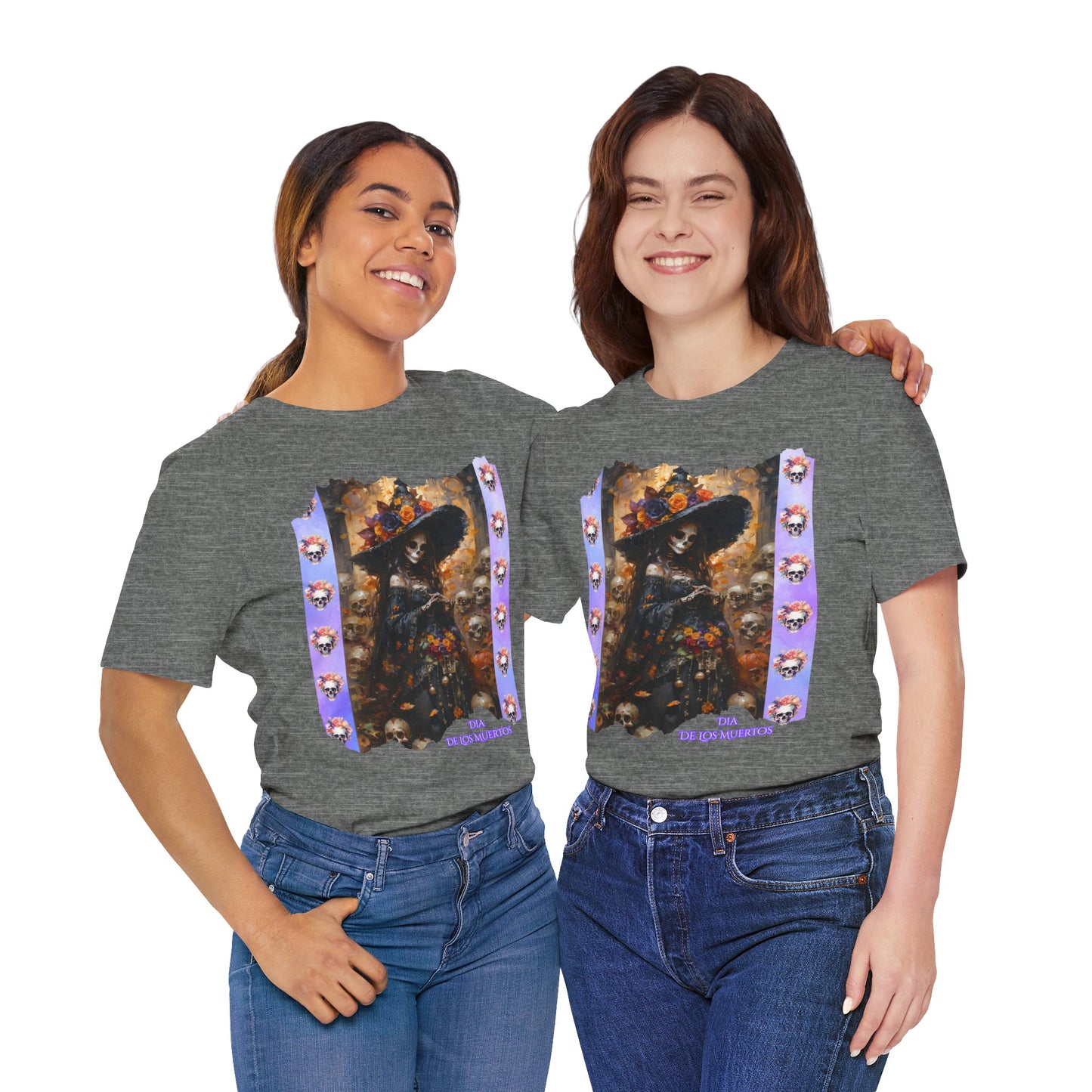 My Gothic Girl Dia De Los Muertos Graphic Tee – Gothic Streetwear, Whimsy Goth, Dark Poetry Alt Fashion