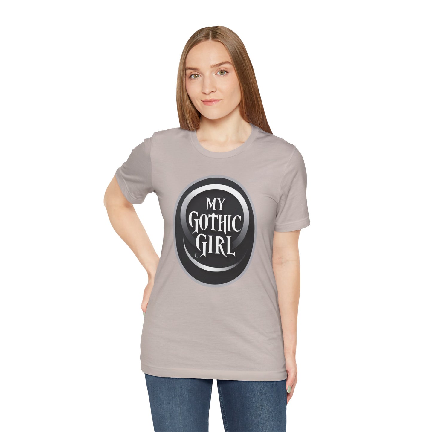 My Gothic Girl Poetic Goth Graphic Tee – Dark Alt Aesthetic Streetwear Fashion