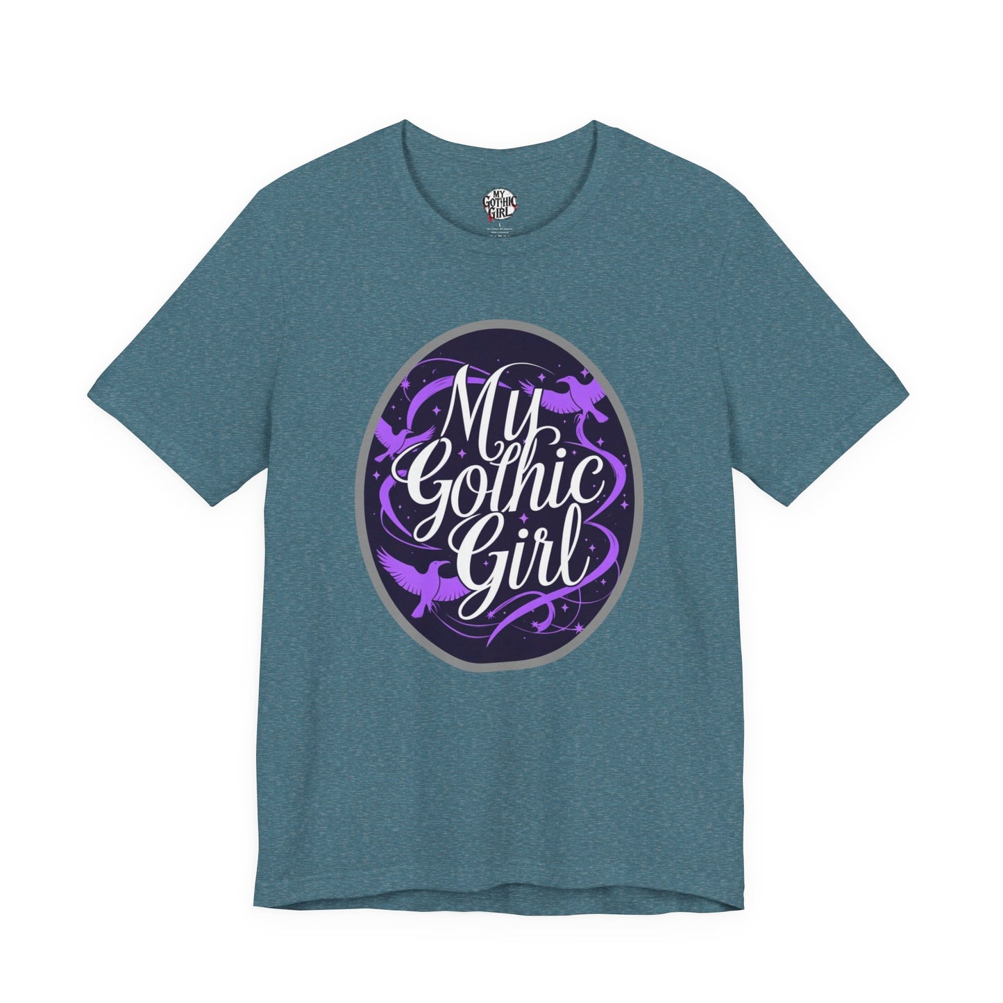 My Gothic Girl Poetic Goth Graphic Tee – Dark Alt Aesthetic Streetwear Fashion
