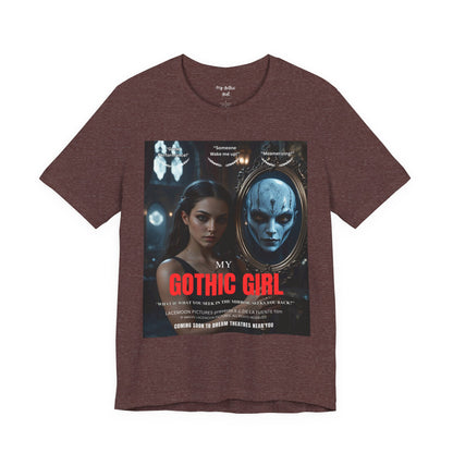 My Gothic Girl T-Shirt "Movie Poster" – Whimsy Goth Streetwear, Dark Poetry Fashion, Alt Aesthetic Apparel