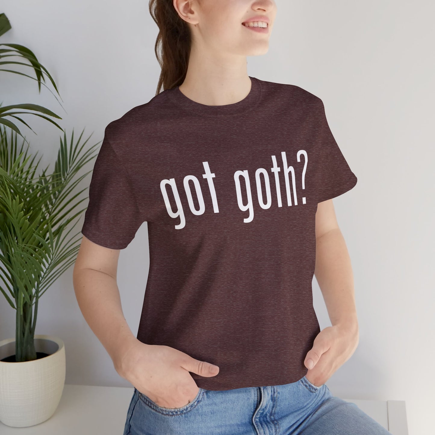 Gothic T-Shirts for Women & Men "got goth?" Dark Aesthetic & Alternative Tees – My Gothic Girl