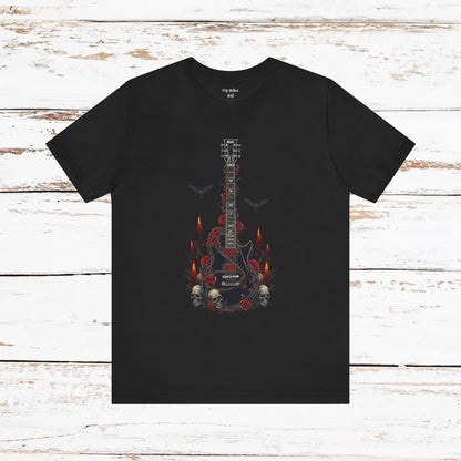 "Midnight Riff" Gothic Art Electric Guitar Tee