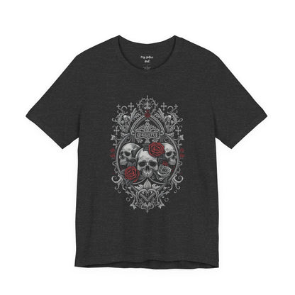 Skull & Roses Gothic Tee