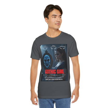 My Gothic Girl "Movie Poster" Graphic Tee – Gothic Streetwear, Whimsy Goth, Dark Poetry Alt Fashion