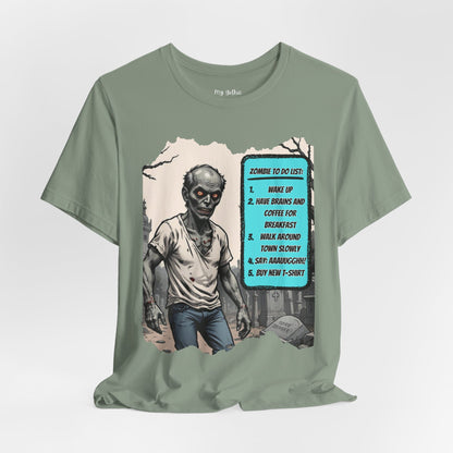 My Gothic Girl "Zombie: To Do List"  – Whimsy Goth Streetwear, Dark Poetry Fashion, Alt Aesthetic Apparel