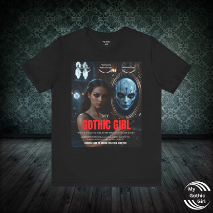 My Gothic Girl T-Shirt "Movie Poster" – Whimsy Goth Streetwear, Dark Poetry Fashion, Alt Aesthetic Apparel