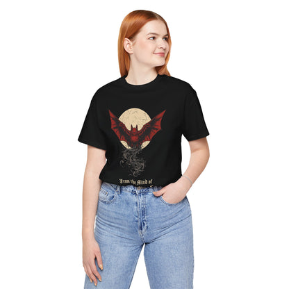 "From The Mind Of Bram Stoker" Gothic Literary Horror T-Shirt