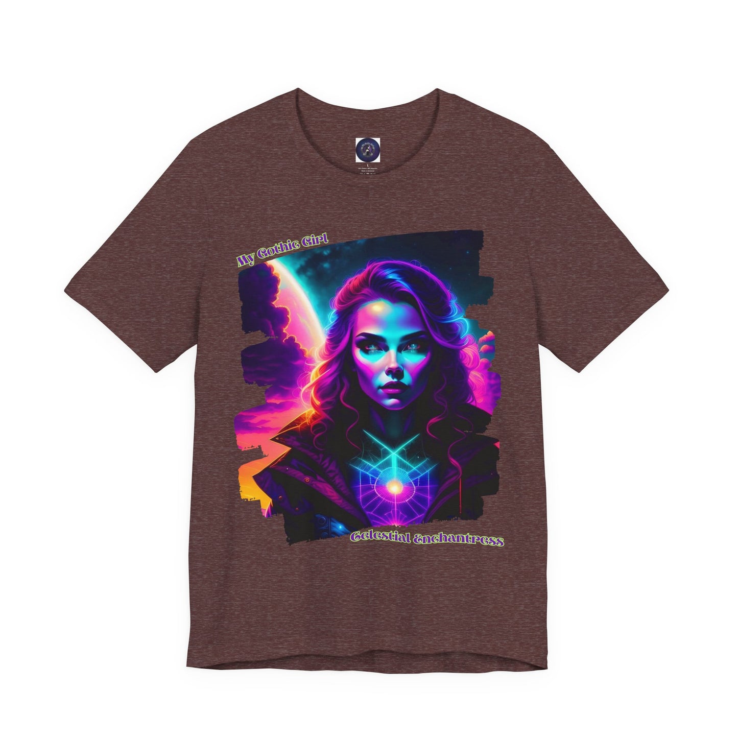 Celestial Enchantress Poetic Goth Graphic Tee – My Gothic Girl