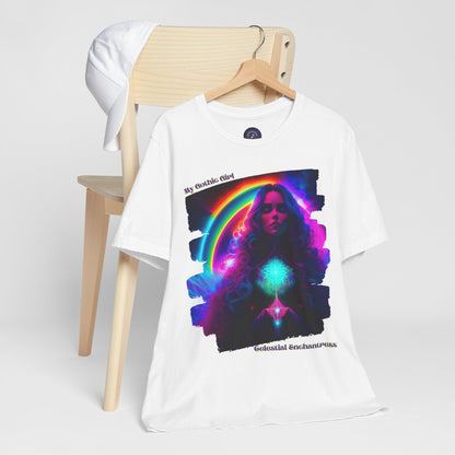 Celestial Enchantress Poetic Goth Graphic Tee – My Gothic Girl