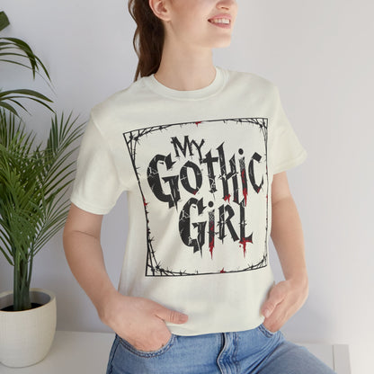 My Gothic Girl Graphic Poetic Goth Graphic Tee – My Gothic Girl