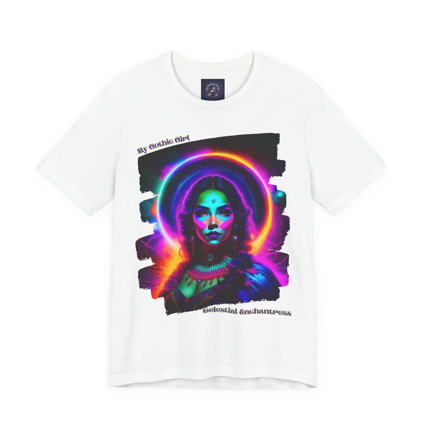 Celestial Enchantress Poetic Goth Graphic Tee – My Gothic Girl