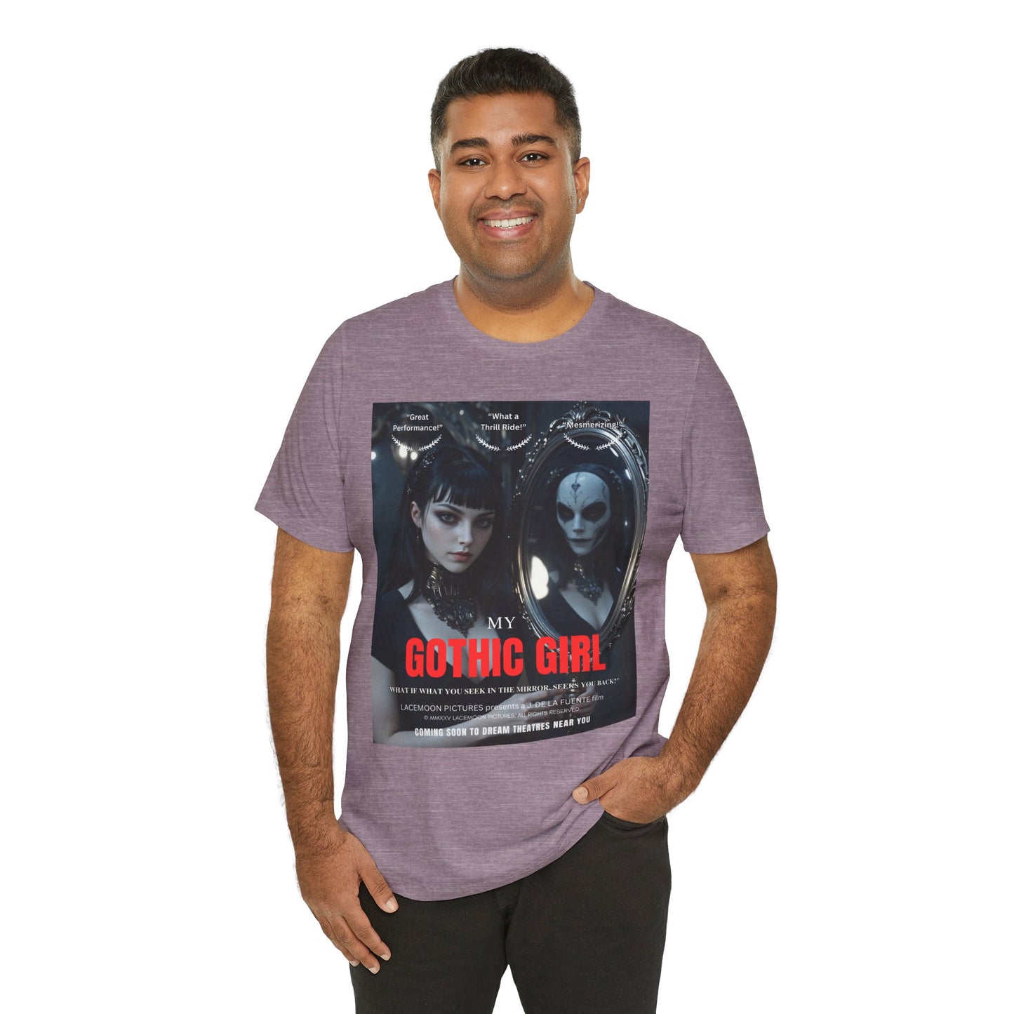 My Gothic Girl Graphic Tee – Whimsy Goth Streetwear, Dark Poetry Fashion, Alt Aesthetic Apparel