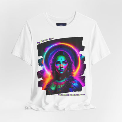 Celestial Enchantress Poetic Goth Graphic Tee – My Gothic Girl