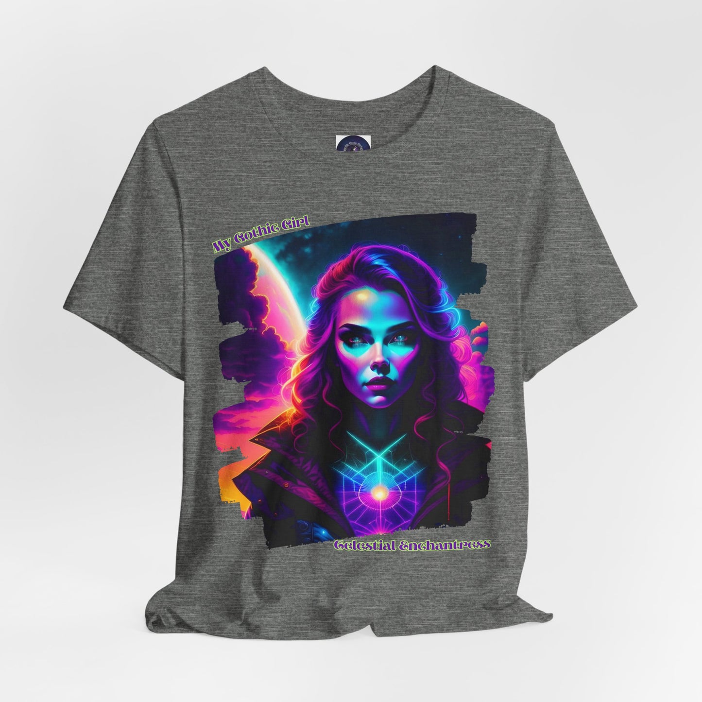 Celestial Enchantress Poetic Goth Graphic Tee – My Gothic Girl