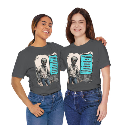 My Gothic Girl "Zombie: To Do List"  – Whimsy Goth Streetwear, Dark Poetry Fashion, Alt Aesthetic Apparel