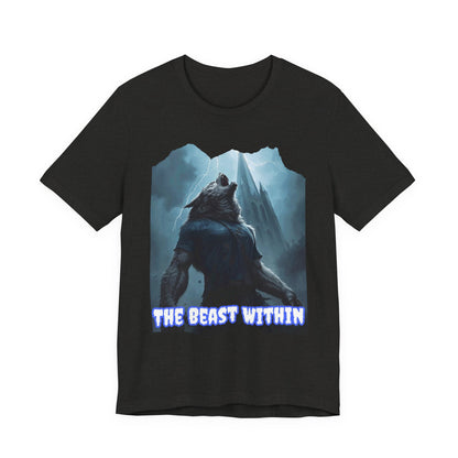 My Gothic Girl "The Beast Within" Graphic T-Shirt Unisex Gothic Dark Fashion Casual Wear