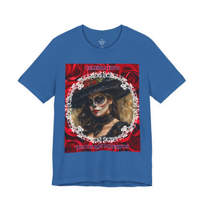 My Gothic Girl Dia De Los Muertos Graphic Tee – Gothic Streetwear, Whimsy Goth, Dark Poetry Alt Fashion