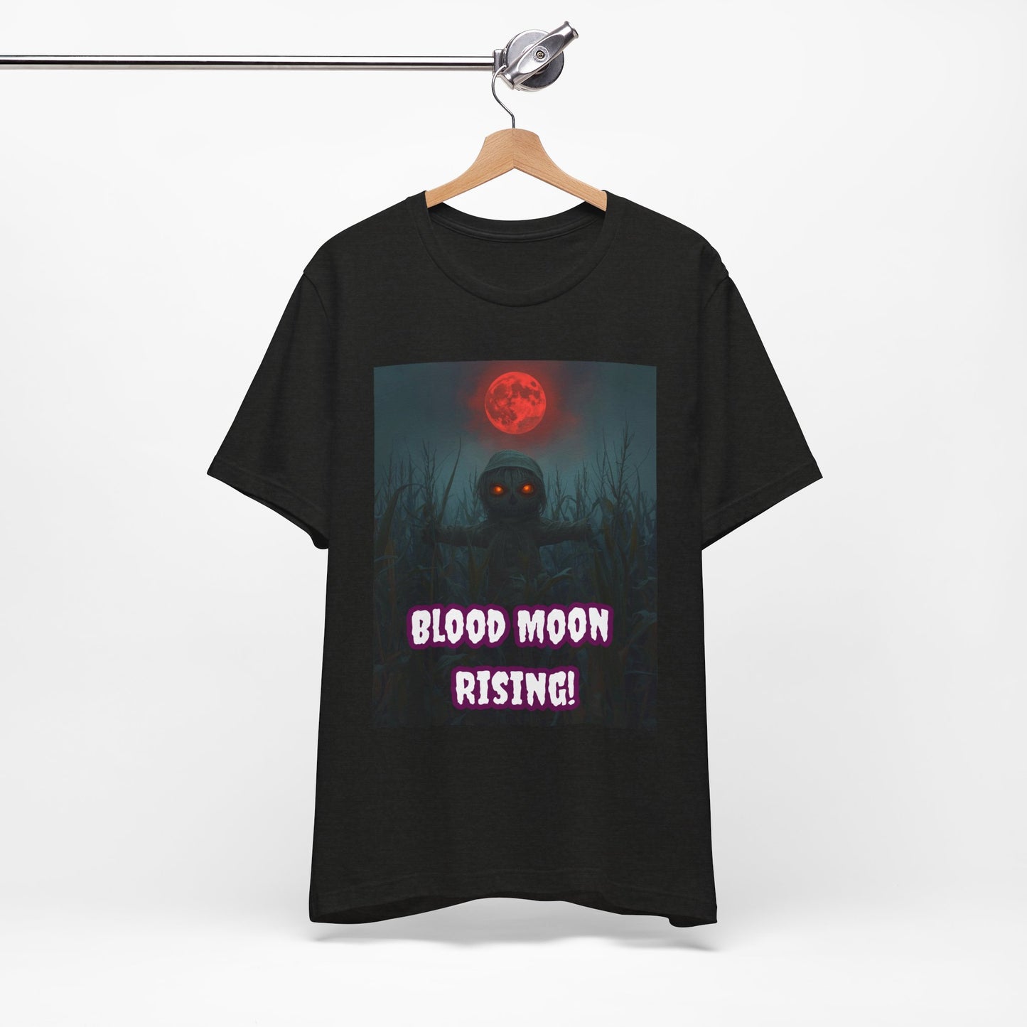 My Gothic Girl "Blood Moon Rising" Graphic T-Shirt Unisex Gothic Dark Fashion Casual Wear