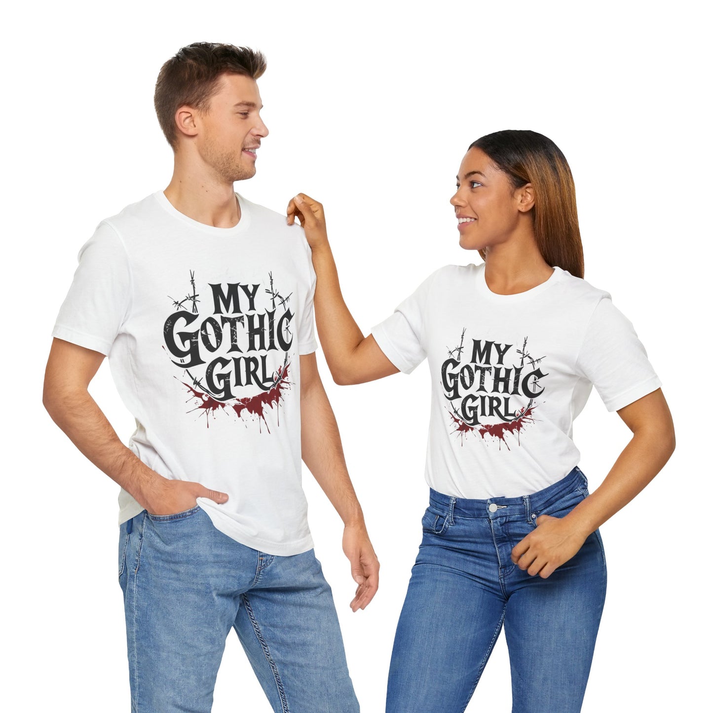 My Gothic Girl Graphic Poetic Goth Graphic Tee – My Gothic Girl