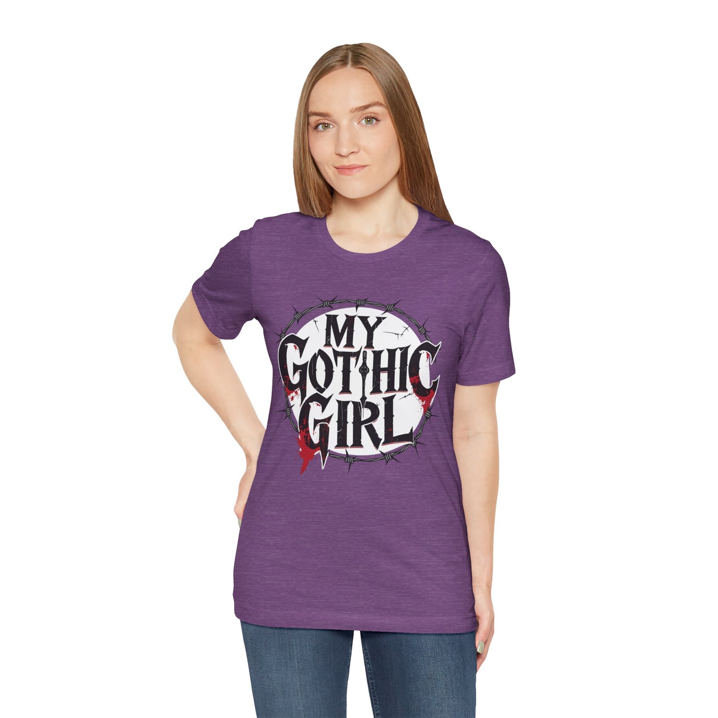 My Gothic Girl Graphic Poetic Goth Graphic Tee – My Gothic Girl