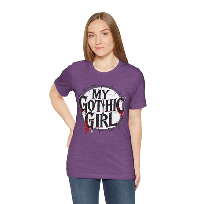 My Gothic Girl Graphic Poetic Goth Graphic Tee – My Gothic Girl