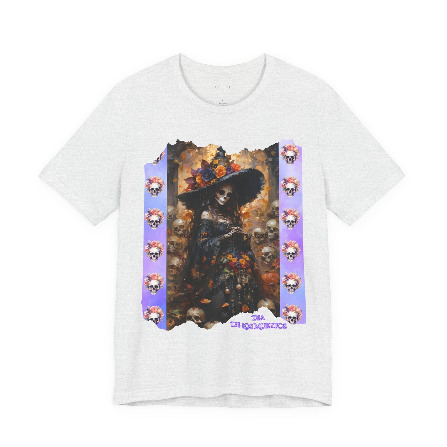 My Gothic Girl Dia De Los Muertos Graphic Tee – Gothic Streetwear, Whimsy Goth, Dark Poetry Alt Fashion