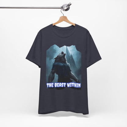 My Gothic Girl "The Beast Within" Graphic T-Shirt Unisex Gothic Dark Fashion Casual Wear