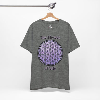 "The Flower of Life"  Gothic Graphic T-Shirt – Alt Aesthetic Poetic Goth Street-wear
