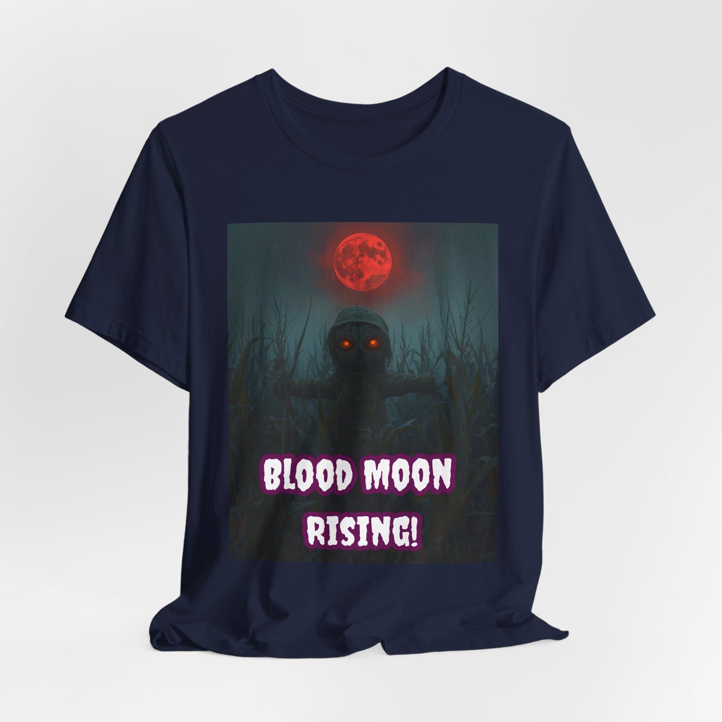 My Gothic Girl "Blood Moon Rising" Graphic T-Shirt Unisex Gothic Dark Fashion Casual Wear