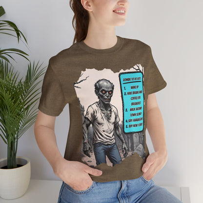 My Gothic Girl "Zombie: To Do List"  – Whimsy Goth Streetwear, Dark Poetry Fashion, Alt Aesthetic Apparel