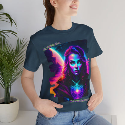 Celestial Enchantress Poetic Goth Graphic Tee – My Gothic Girl