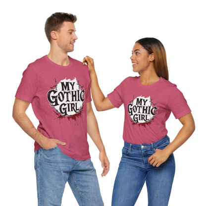 My Gothic Girl Graphic Poetic Goth Graphic Tee – My Gothic Girl