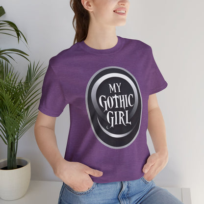 My Gothic Girl Poetic Goth Graphic Tee – Dark Alt Aesthetic Streetwear Fashion
