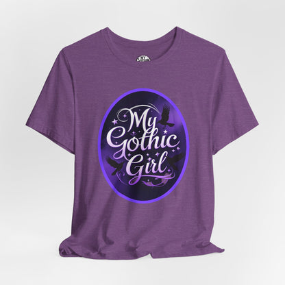 My Gothic Girl Poetic Goth Graphic Tee – Dark Alt Aesthetic Streetwear Fashion