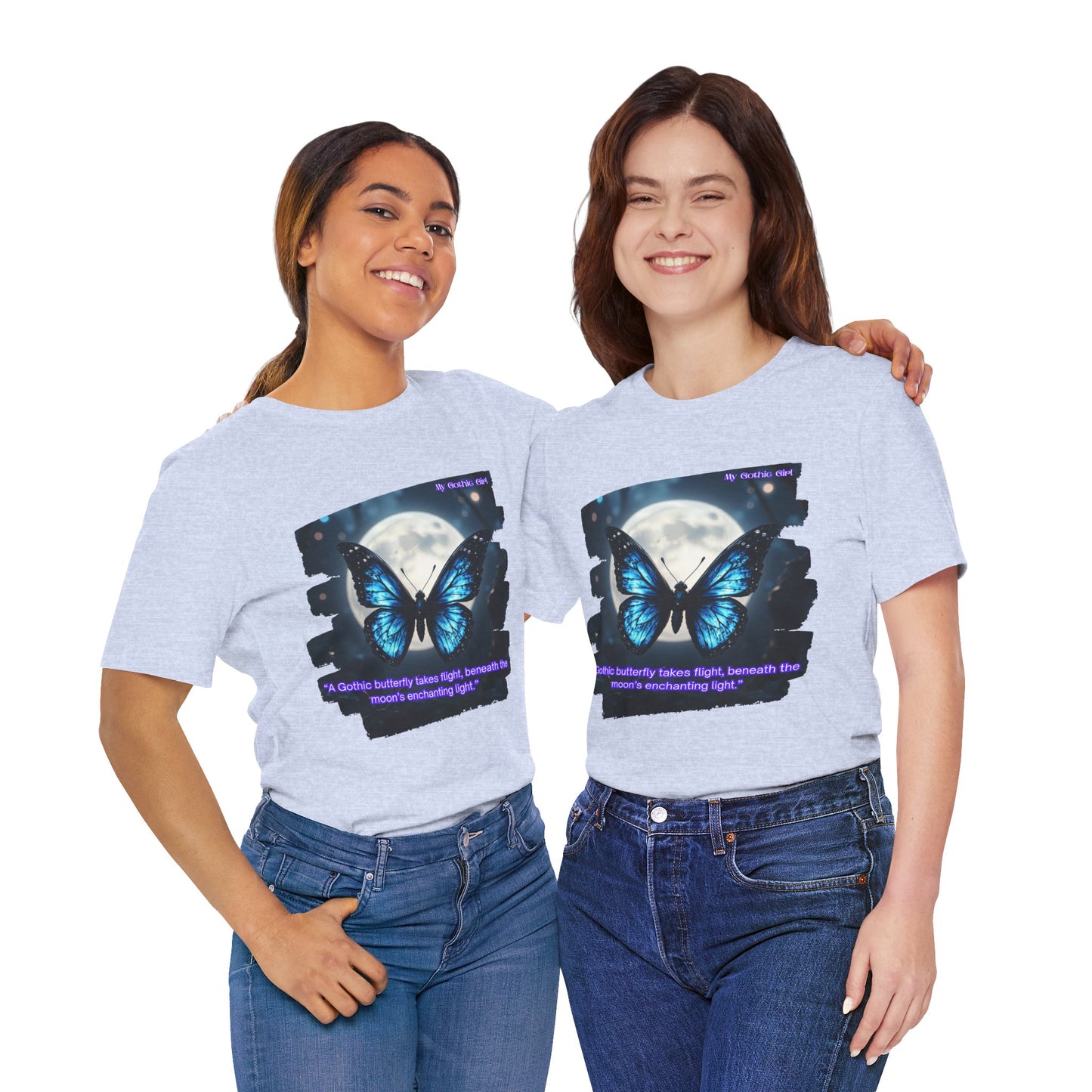 My Gothic Girl Graphic Tee – Whimsy Goth Streetwear, Dark Poetry Fashion, Alt Aesthetic Apparel