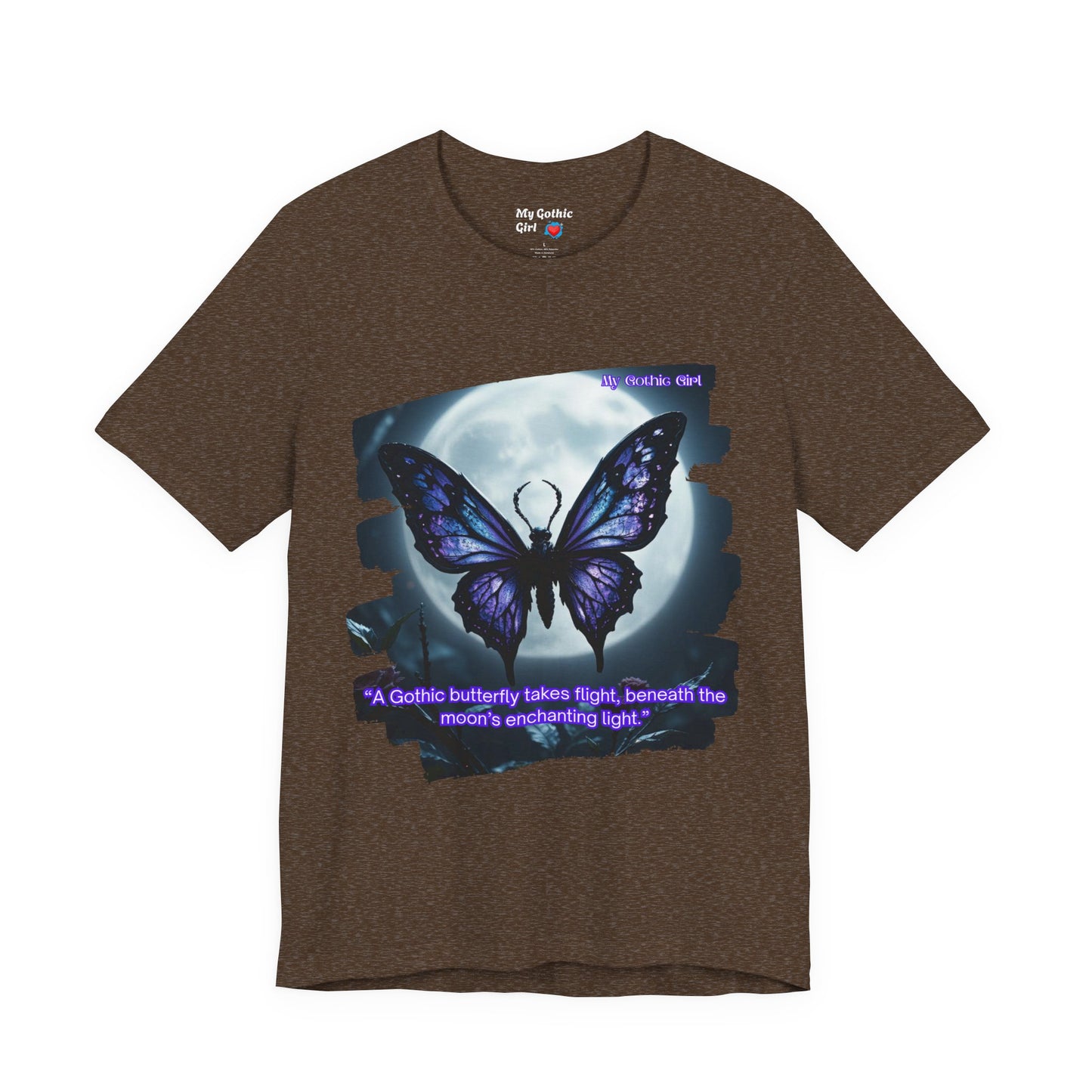 My Gothic Girl Graphic Tee – Whimsy Goth Streetwear, Dark Poetry Fashion, Alt Aesthetic Apparel