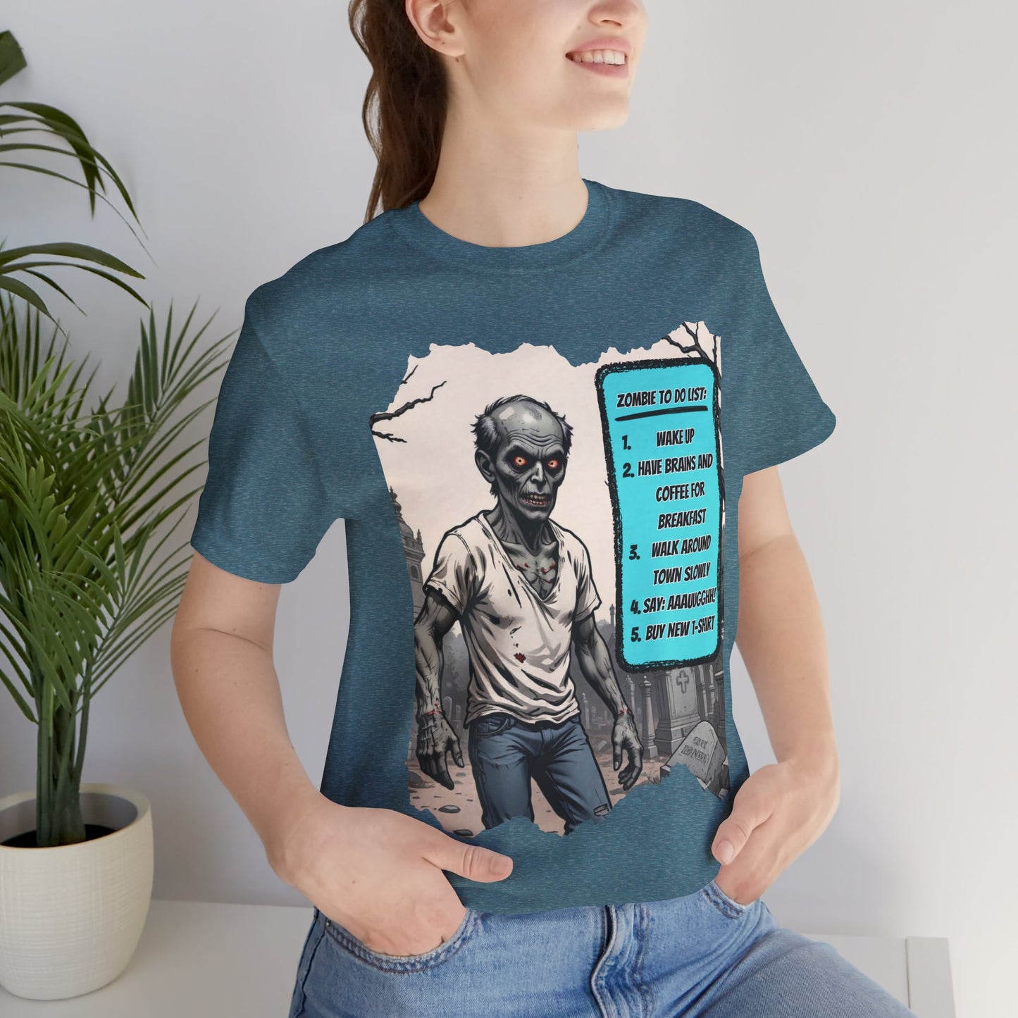 My Gothic Girl "Zombie: To Do List"  – Whimsy Goth Streetwear, Dark Poetry Fashion, Alt Aesthetic Apparel