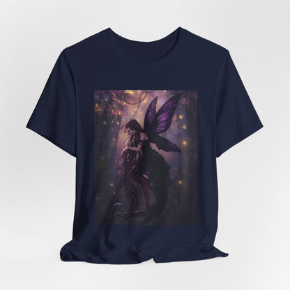 My Gothic Girl "Gothic Fairy" Graphic T-Shirt Unisex Gothic Dark Fashion Casual Wear