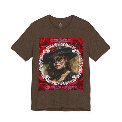 My Gothic Girl Dia De Los Muertos Graphic Tee – Gothic Streetwear, Whimsy Goth, Dark Poetry Alt Fashion