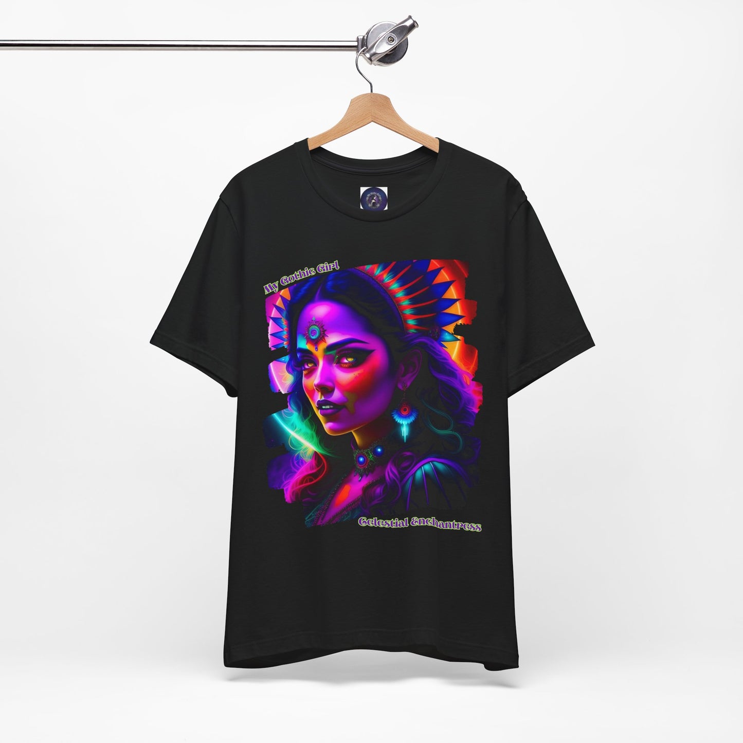 Celestial Enchantress Poetic Goth Graphic Tee – My Gothic Girl
