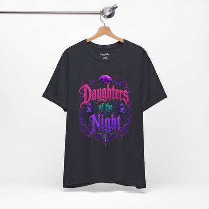 Daughters of the Night Tee — Gothic Vampire Moon Graphic T-Shirt